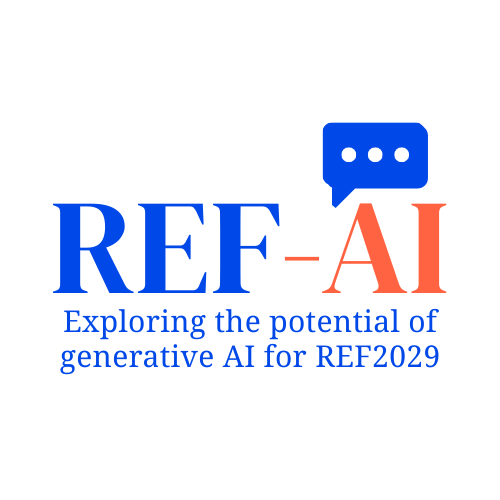 REF-AI project: Exploring the potential of generative AI for REF2029