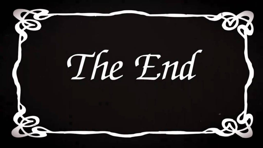 Картина the end